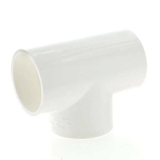 [A2631] TEE LISO PVC 3/4