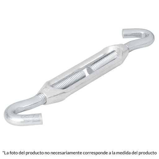 [44060] TENSOR ZINC,3/16 GANCHO GANCHO FIERO