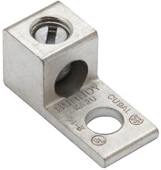 [TCS04] TERMINAL CADMIADA SENSILLA 2/0-14 TORNILLO 1/4