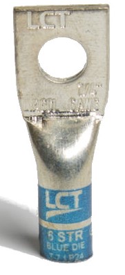 [TCC33] TERMINAL DE COMPRESION CABLE 6 TORNILLO 1/4 CLT