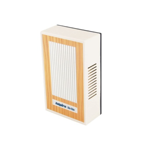 [FU0334] TIMBRE DING DONG DOMESTICO ACABADO MADERA FULGORE