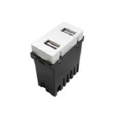 [100-USB-W] TOMA R100 USB DOBLE 2.1A 5VDC BLANCO EATON