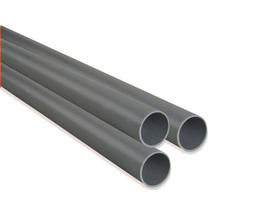 [4052] TUBO DUCTO PVC DE 1 GRIS