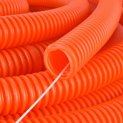 [VR2530] TUBO FLEXIBLE NARANJA DE 1/2 TLAXPOL