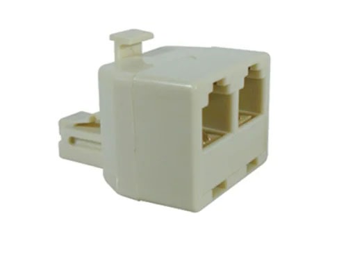 [UN-T2] UNION O/INSTALACIONES TELEFONO DOBLE MACHO