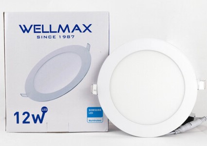 [PT1984] LAMPARA LED OJO DE BUEY 7 12W DL BLANCO WELLMAX