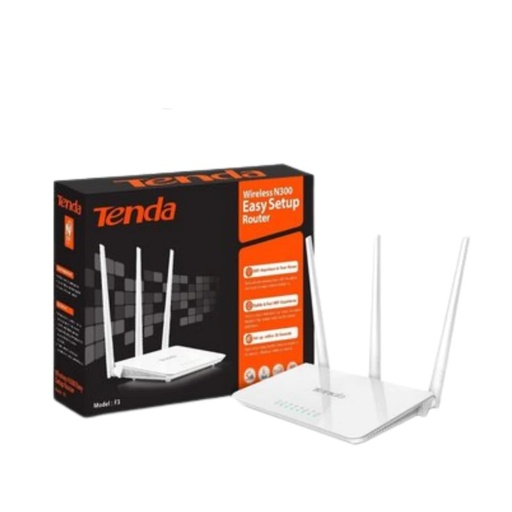 [F3] ROUTER ANTENAS INTERNAS 300 MBPS TENDA