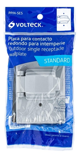 [46411] PLACA PLASTICA 1 MODUL PARA INTEMPERIE VOLTECK