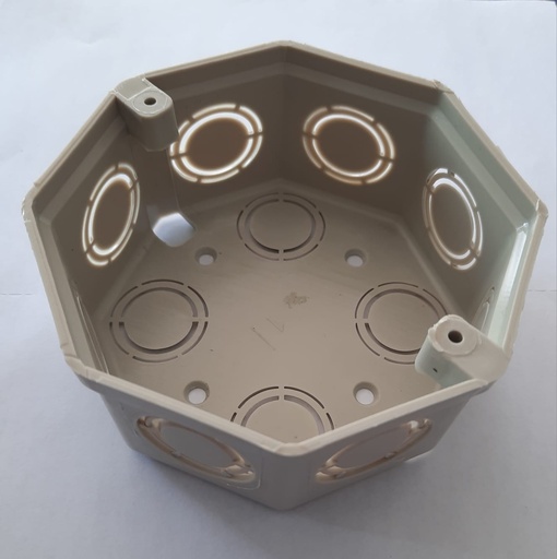 [TY0478] CAJA OCTAGONAL BLANCO