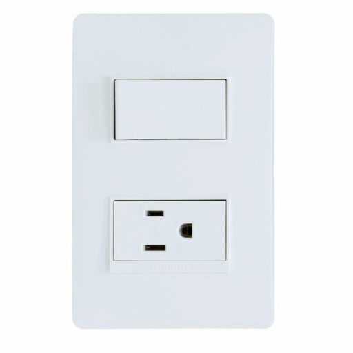 [CAEB004] APAGADOR + TOMA  P/CAJA FG LIGHTING