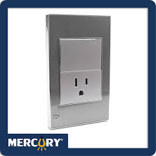 [ETI47] ARMADURA 15A CON SWITCH 15A GRIS MERCURY
