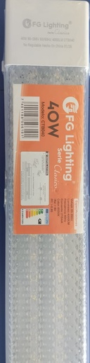 [CTB040] TUBO LED DE 40W LUZ BLANCA (FG LIGHTING )