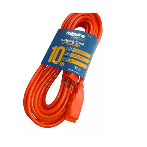 [FP0142] EXTENSION NARANJA 10M USO DOMESTICO FULGORE